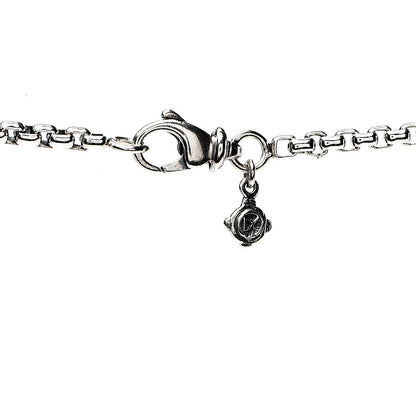 David Yurman Sterling Silver Diamond Blue Topaz Lariat Drop Necklace 5 of 5