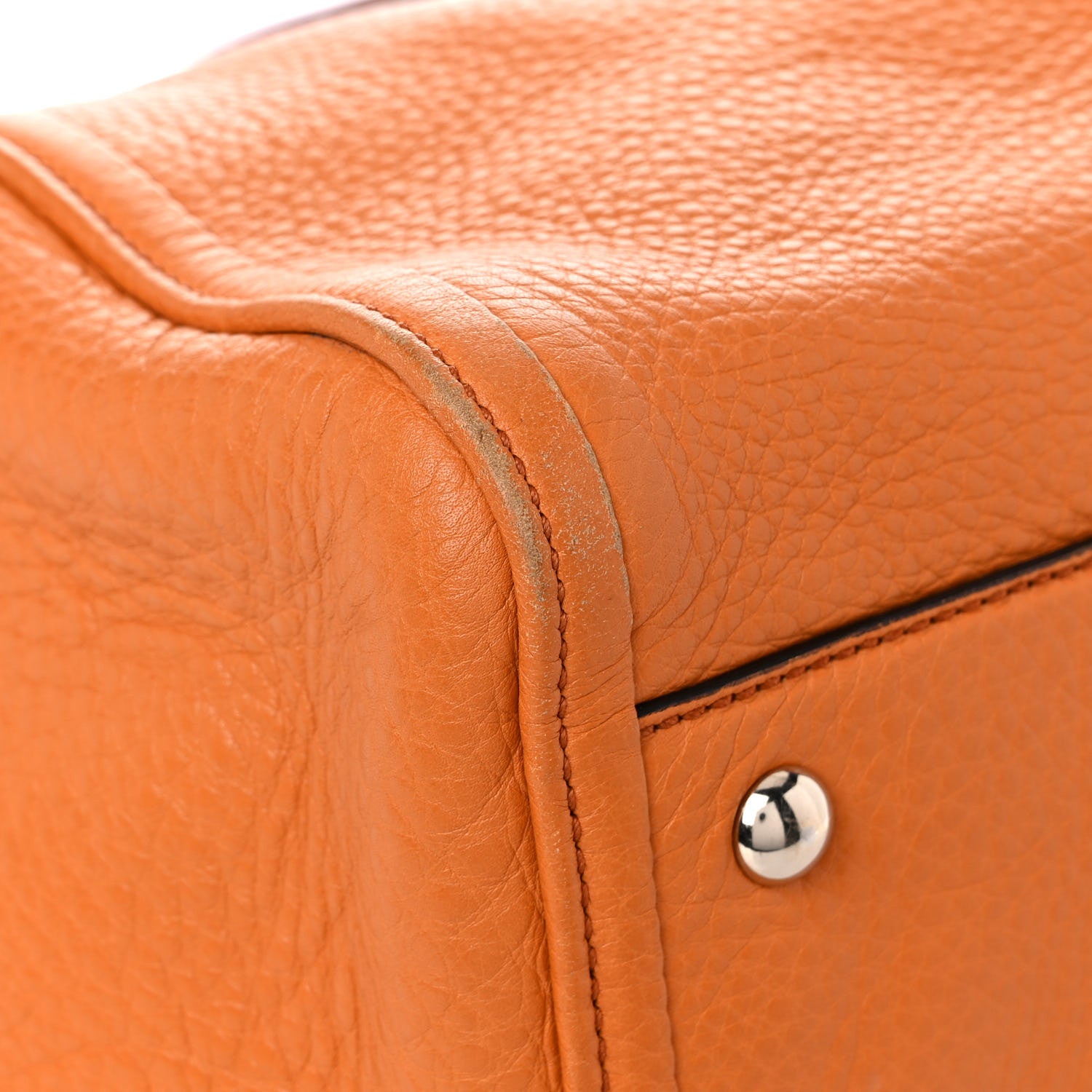 Gucci Pebbled Calfskin Medium Soho Shoulder Bag Curcuma 9 of 18