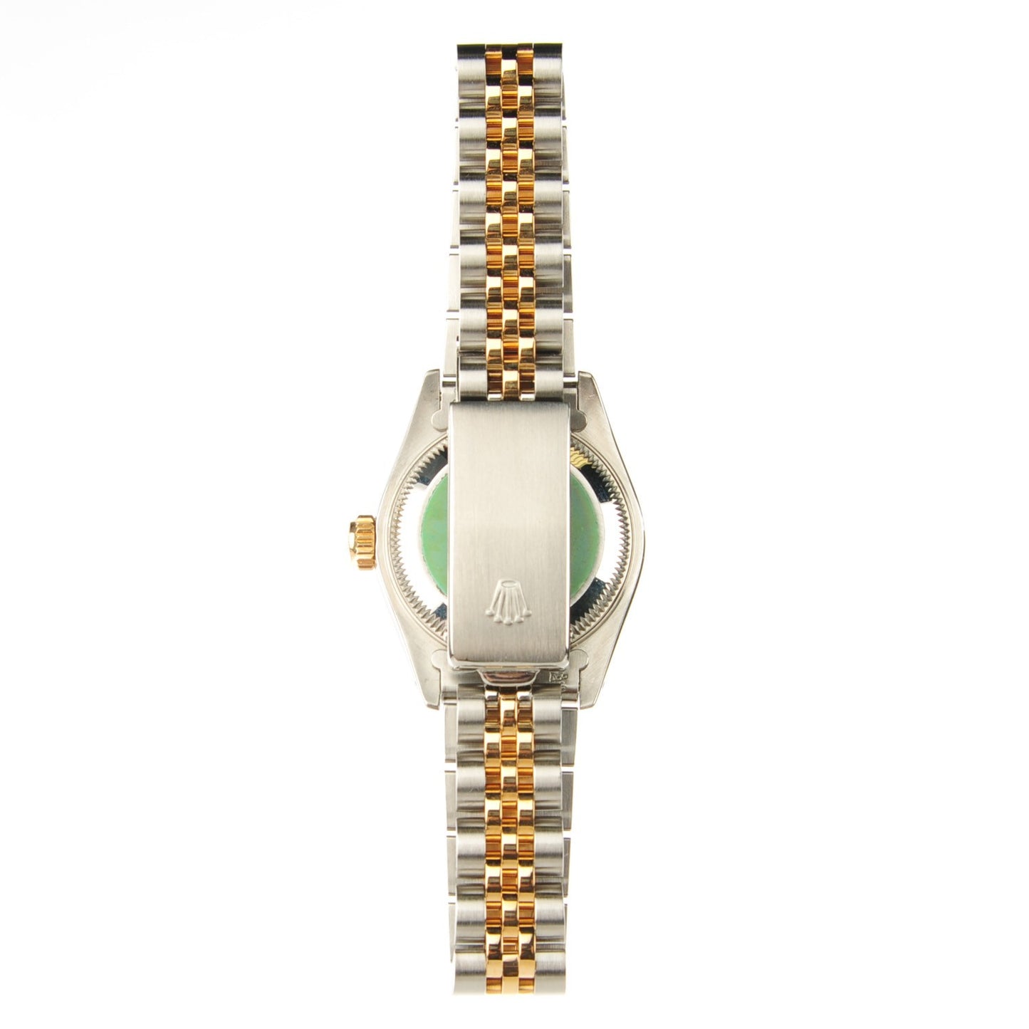 Stainless Steel 18K Yellow Gold 26mm Oyster Perpetual Datejust Watch Champagne 69173