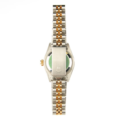 Rolex Stainless Steel 18K Yellow Gold 26mm Oyster Perpetual Datejust Watch Champagne 69173 3 of 7