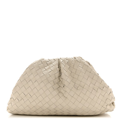 Bottega Veneta Nappa Maxi Intrecciato The Pouch Oversized Clutch Plaster 1 of 12