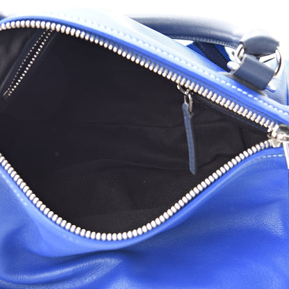 Givenchy Calfskin Mini Pandora Logo Strap Moroccan Blue 6 of 11