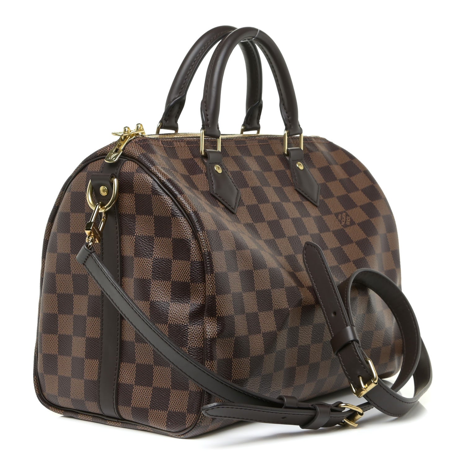 Louis Vuitton Damier Ebene Speedy Bandouliere 30 3 of 11