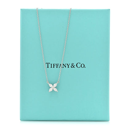 Tiffany Platinum Diamond Medium Victoria Necklace 6 of 6