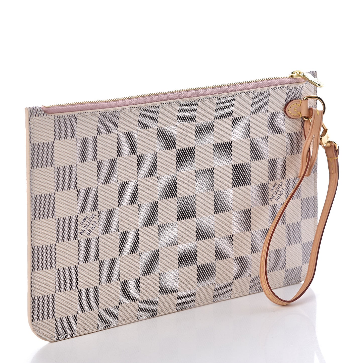 Damier Azur Neverfull MM GM Pochette Rose Ballerine
