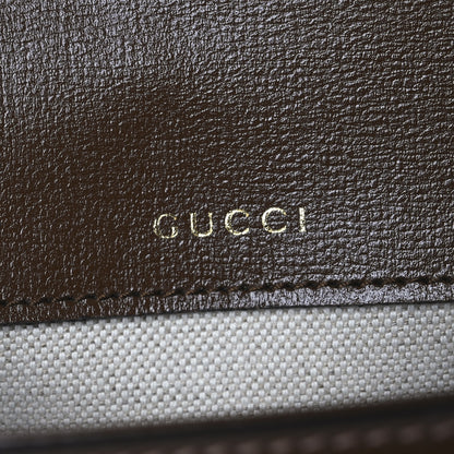 Gucci GG Supreme Monogram Web Mini Horsebit 1955 Shoulder Bag Beige Brown Sugar 6 of 13