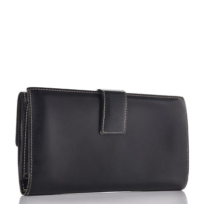 Gucci Smooth Calfskin Continental Flap Wallet Black 3 of 11