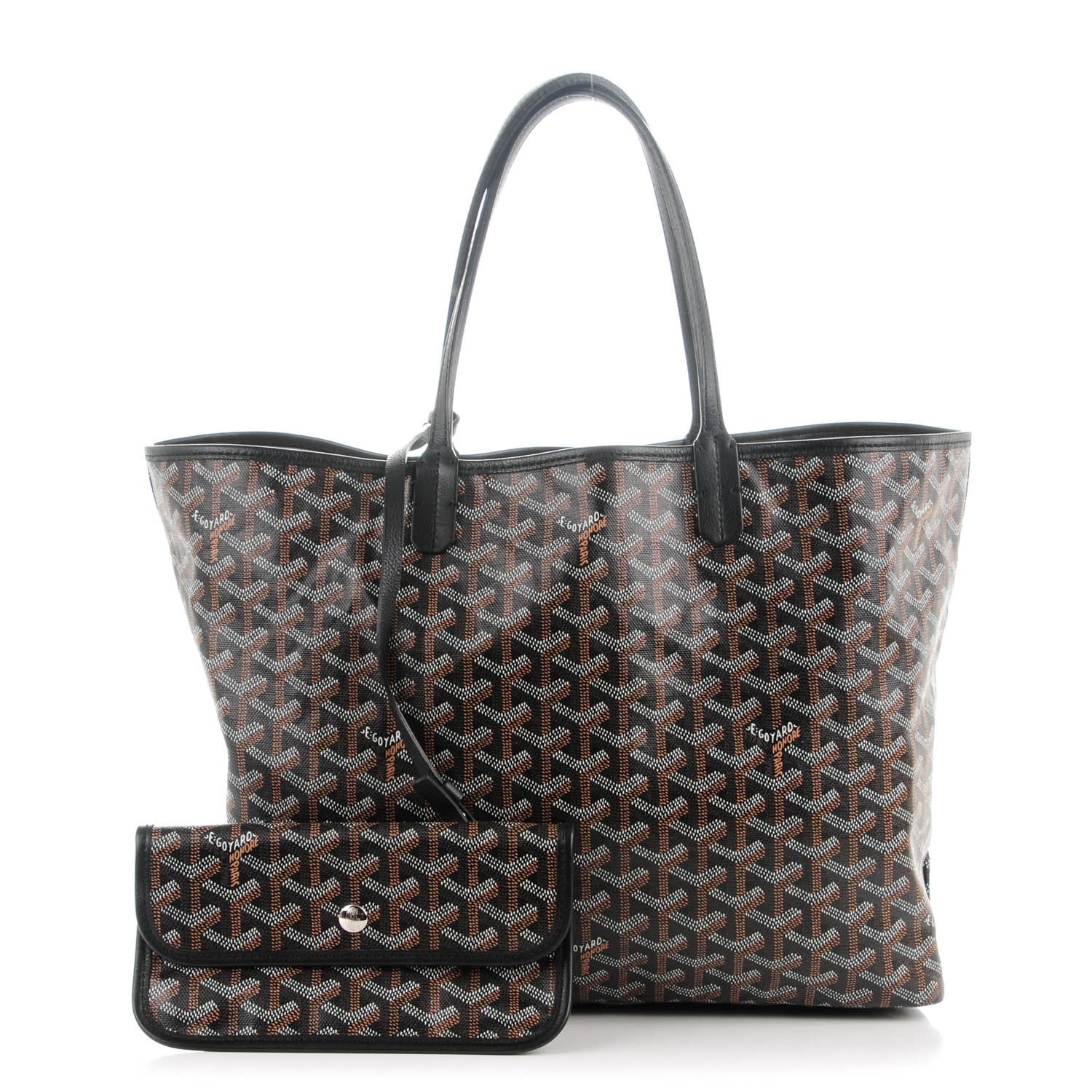 Goyard Goyardine Saint Louis PM Black 1 of 10
