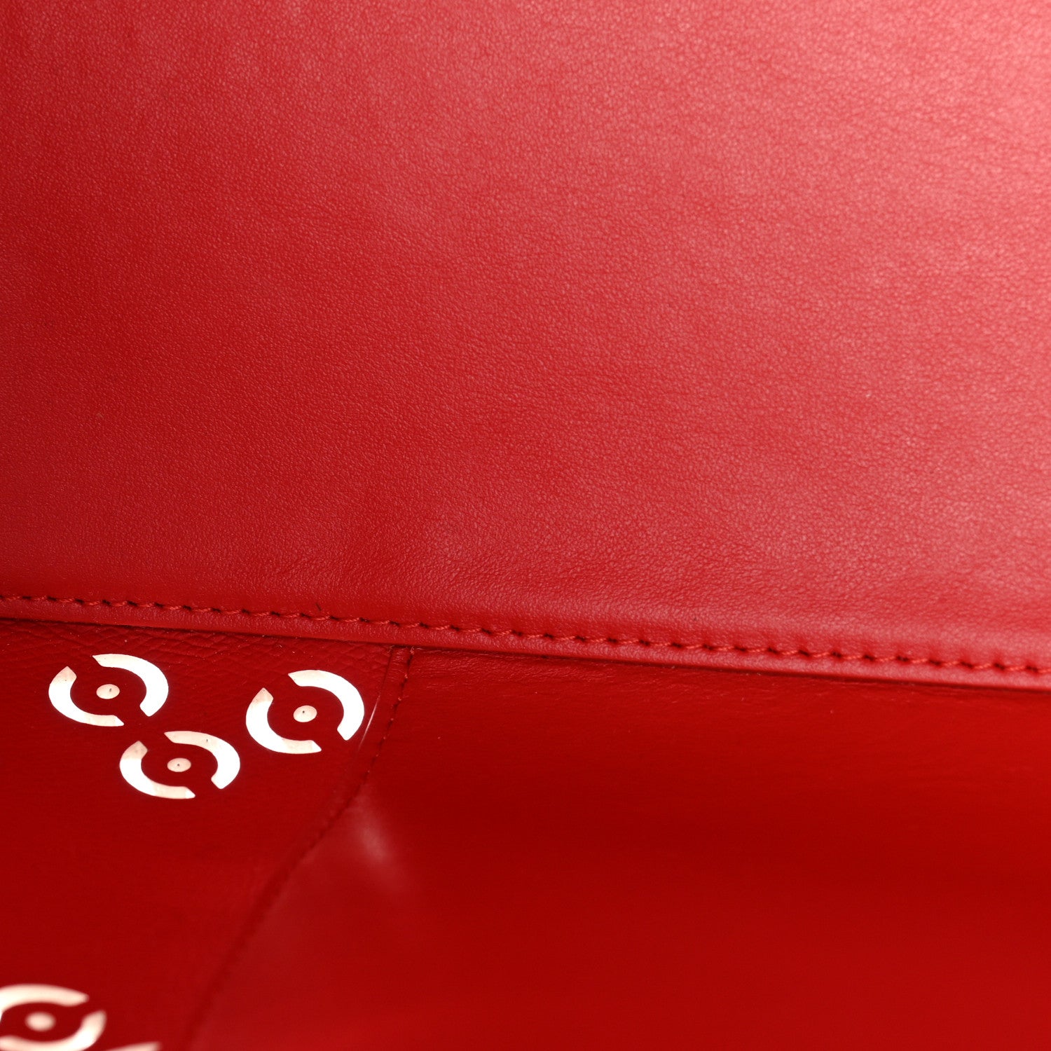 Christian Louboutin Calfskin Perforated Loubinthesky Spikes Large Cabarock Tote Leche 10 of 13