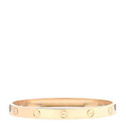Cartier 18K Yellow Gold LOVE Bracelet 18 3 of 7