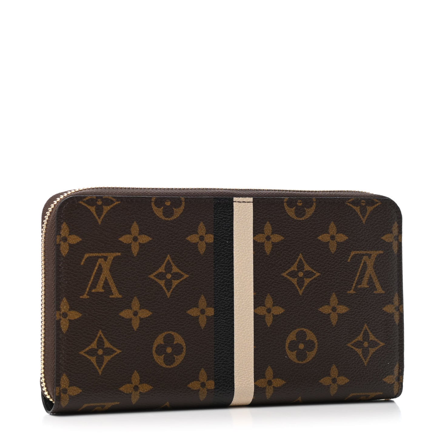 Monogram My LV Heritage Zippy Organizer Wallet Ivory Black