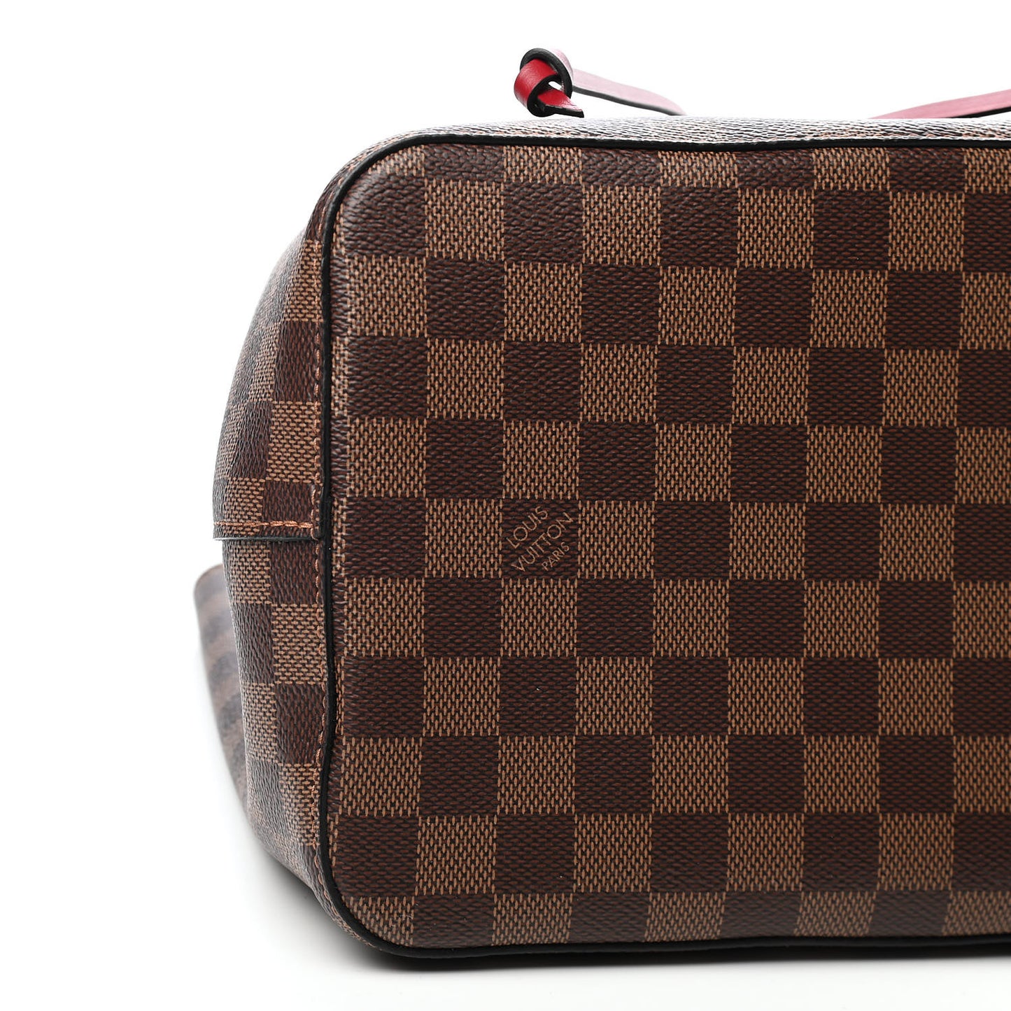 Damier Ebene Neonoe MM Cherry Berry