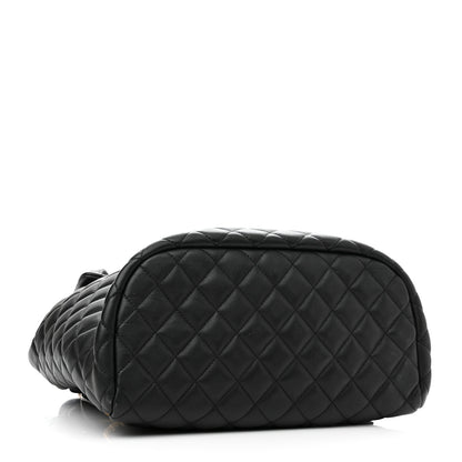 Chanel Lambskin Quilted Large Urban Spirit Backpack Black 4 of 10