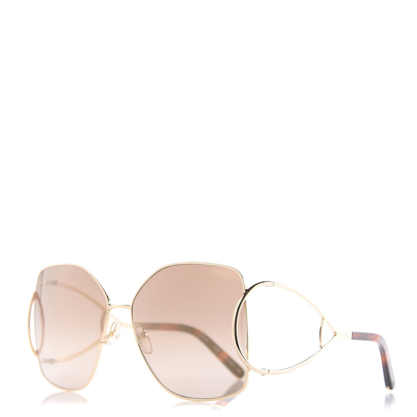 Jackson Oversized Square Sunglasses CE135S Gold