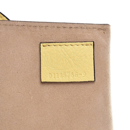 Chloe Calfskin Suede Small Pixie Bag Lemonade 7 of 8