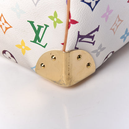 Louis Vuitton Monogram Multicolor Speedy 30 White 16 of 25