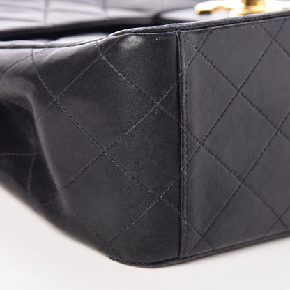 Chanel Lambskin Quilted XL Jumbo Single Flap Black 7 of 18