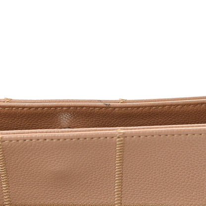 Chanel Caviar Square Stitched Tote Beige 17 of 17