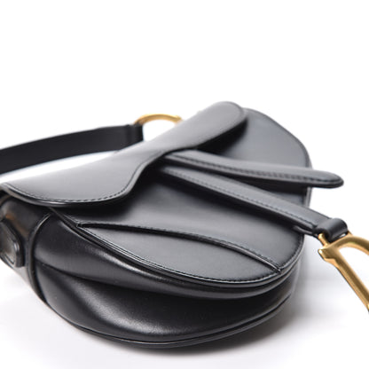 Christian Dior Calfskin Mini Saddle Bag Black 7 of 8