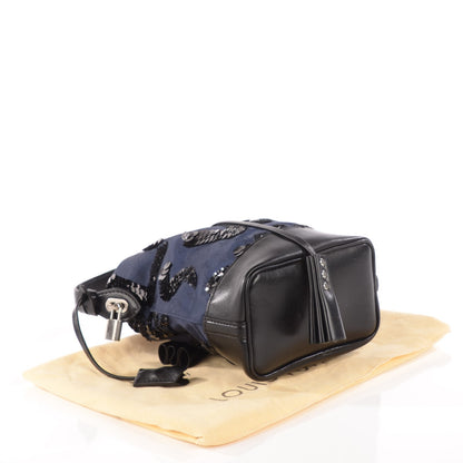Louis Vuitton Monogram Jacquard Spotlight NN14 PM Navy 4 of 7