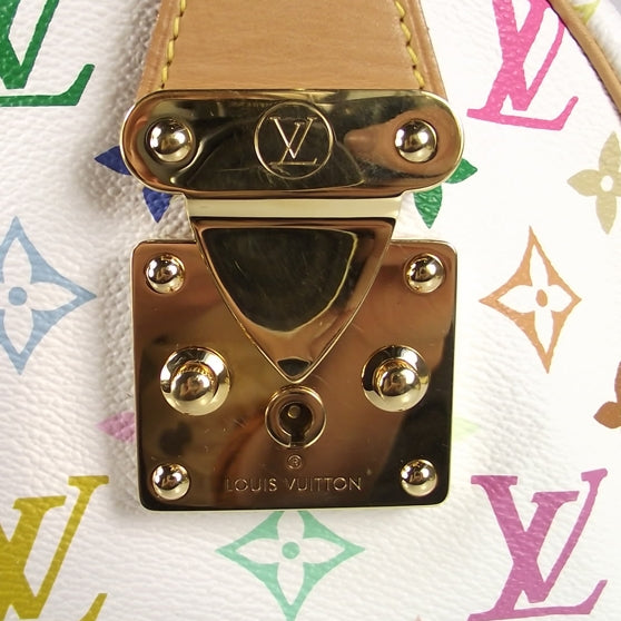 Louis Vuitton Monogram Multicolor Speedy 30 White 6 of 9