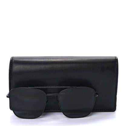 Chanel Metal Pilot Sunglasses 4256 Black 8 of 8