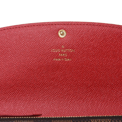 Louis Vuitton Damier Ebene Emilie Wallet 6 of 7