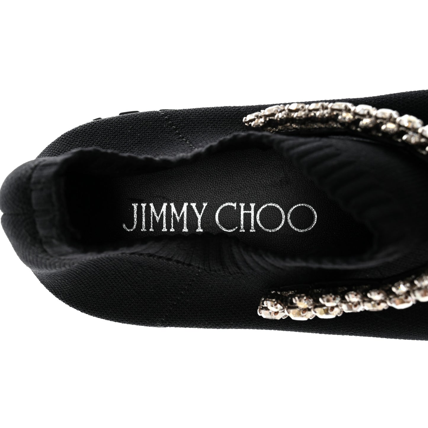 Knit Crystal Verona Sneaker 40 Black