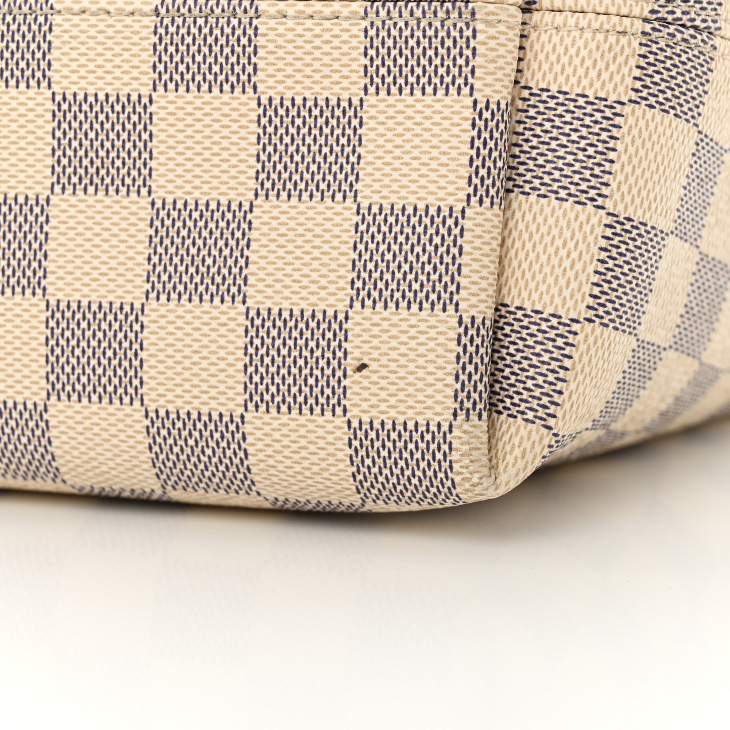 Damier Azur Graceful MM Rose Ballerine