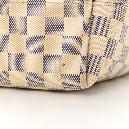 Louis Vuitton Damier Azur Graceful MM Rose Ballerine 17 of 18