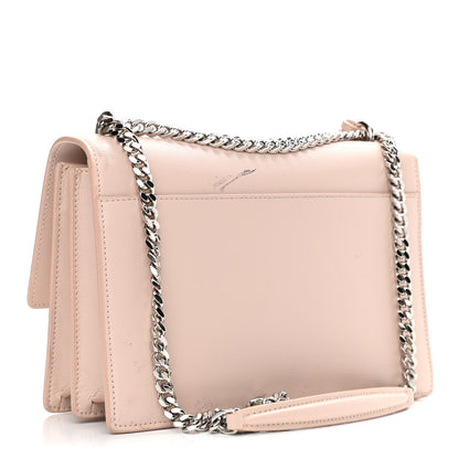 Saint Laurent Calfskin Medium Monogram Sunset Marble Pink 2 of 14