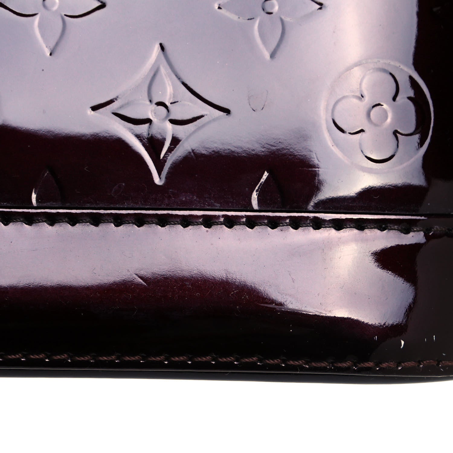 Louis Vuitton Vernis Alma PM Amarante 16 of 19