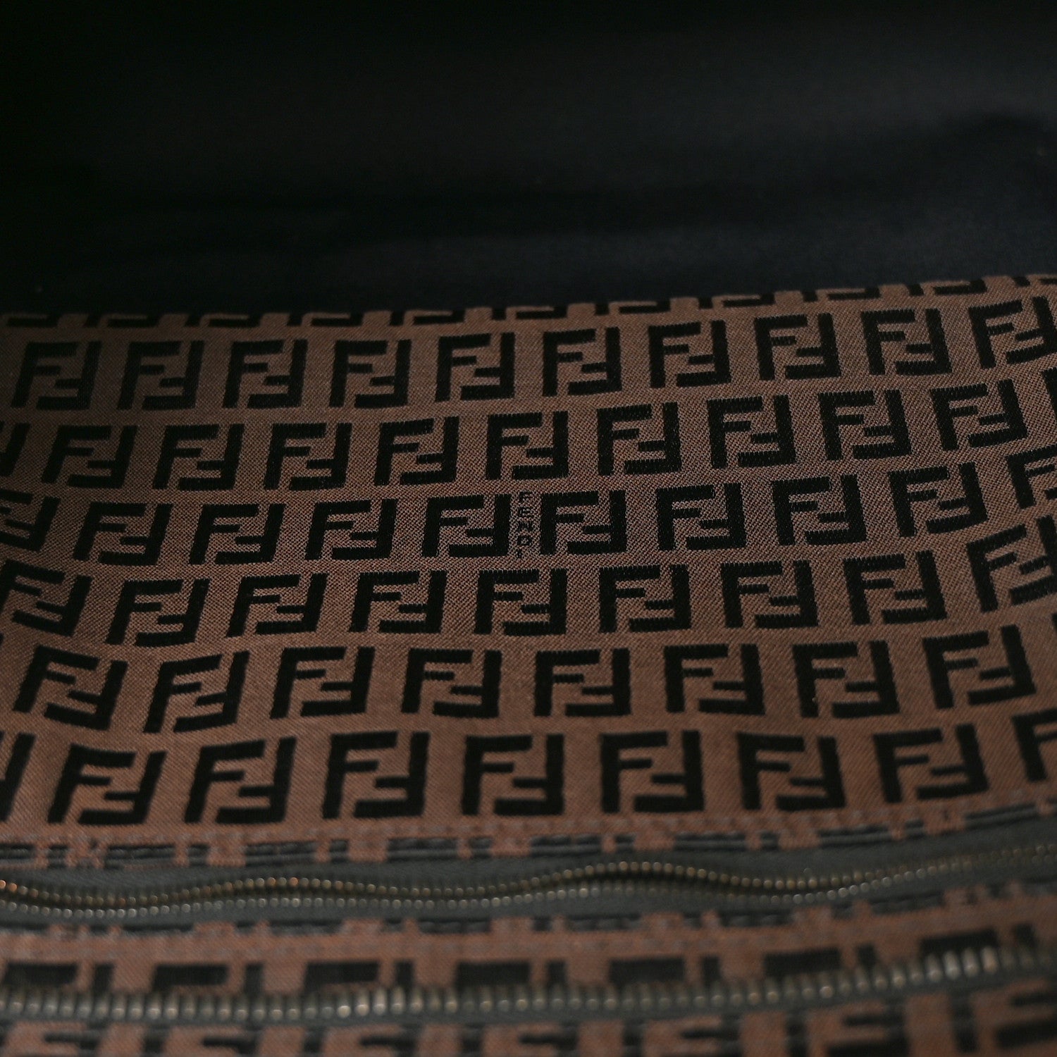 Fendi Zucchino Shopping Tote Tobacco 4 of 9