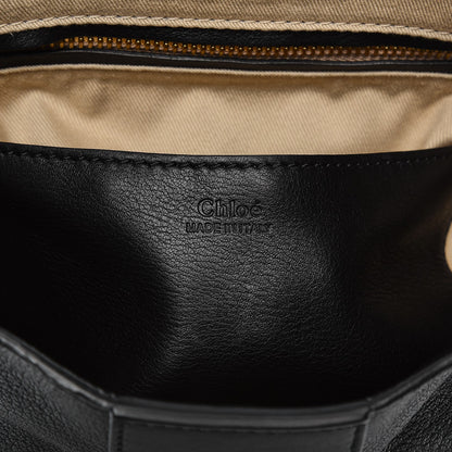 Chloe Lambskin Small Lexa Shoulder Bag Black 7 of 9