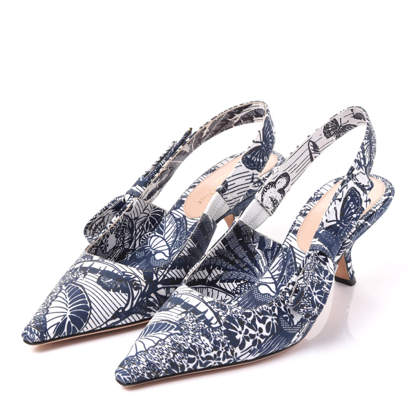 Toile De Jouy Sweet D Slingback Pumps 37 Off White