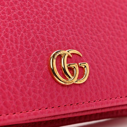 Gucci Dollar Calfskin GG Marmont Card Case Box Pink 8 of 9