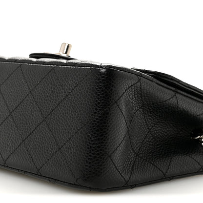 Chanel Caviar Quilted Mini Square Flap Black 10 of 14