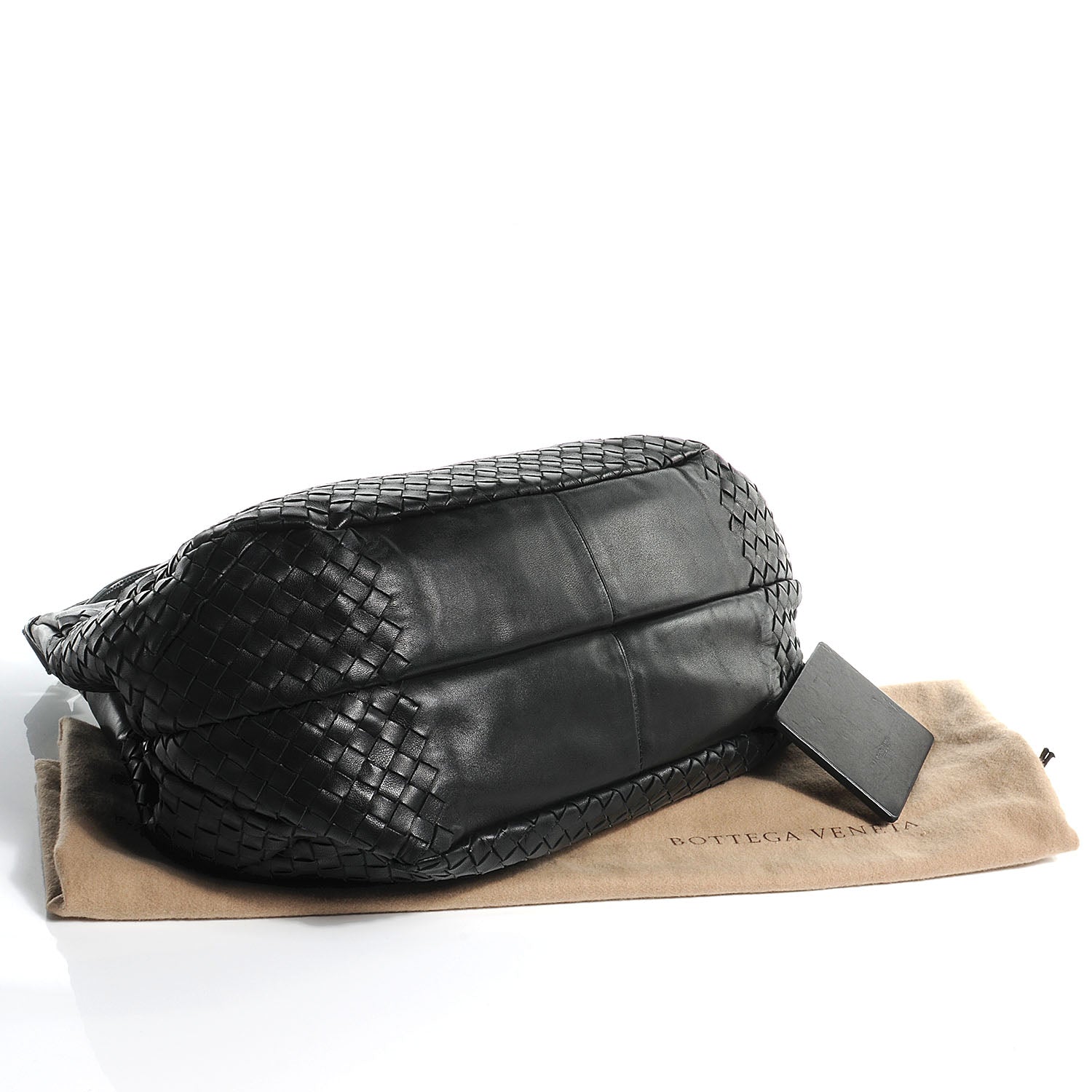 Bottega Veneta Intrecciato Nappa Campana Nero Black 4 of 8