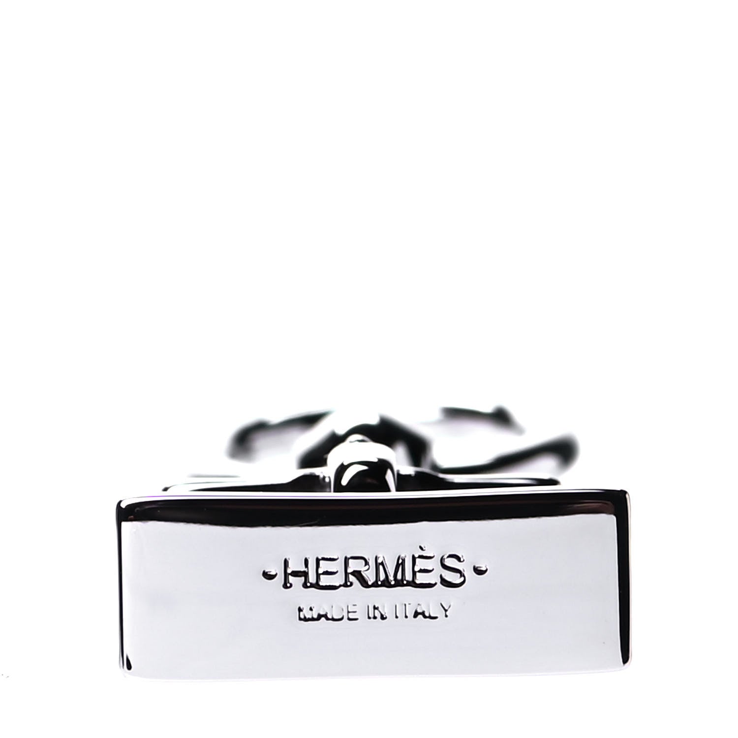 Hermes Palladium Mini Kelly Twilly Ring 3 of 3
