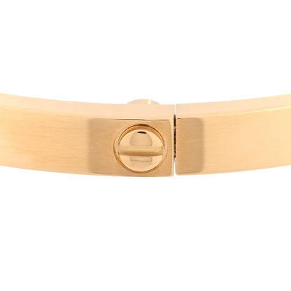 Cartier 18K Yellow Gold Small LOVE Bracelet 17 4 of 5