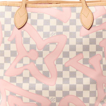 Louis Vuitton Damier Azur Tahitienne Neverfull MM 10 of 14
