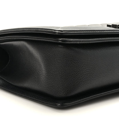 Chanel Caviar Quilted New Medium Boy Flap Black 8 of 9