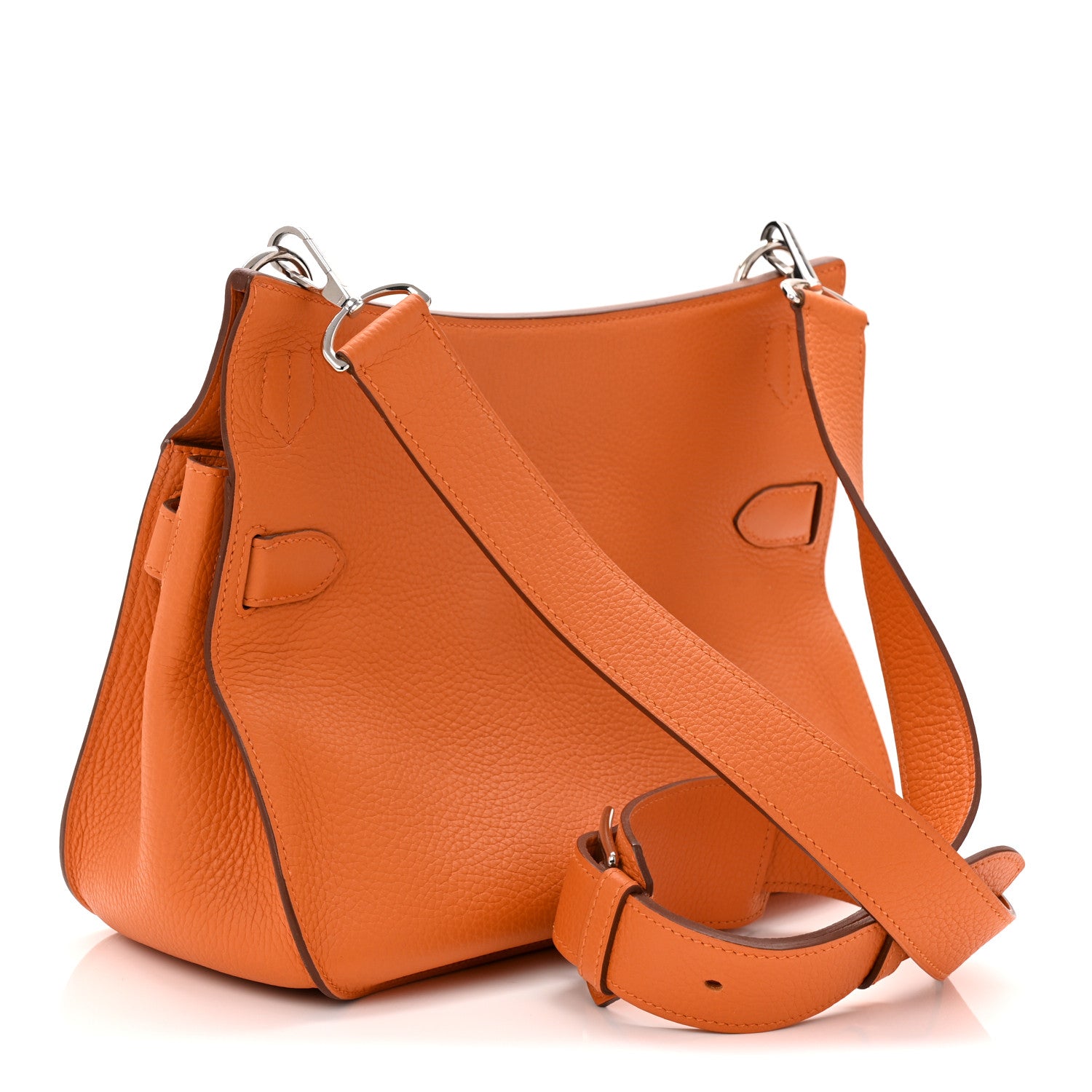 Hermes Taurillon Clemence Jypsiere 31 Orange 5 of 21