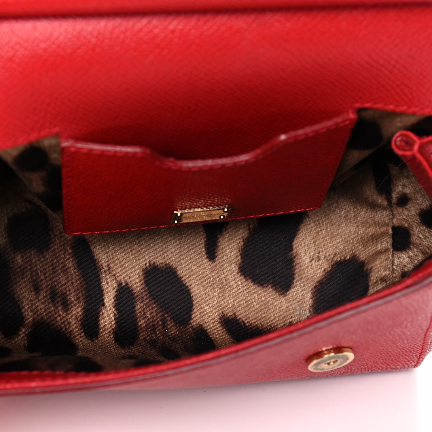 Dolce & Gabbana Dauphine Mini Miss Sicily Satchel Dark Red 5 of 12