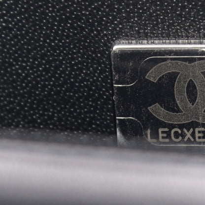 Chanel Lambskin Quilted Mini Rectangular Flap So Black 7 of 9