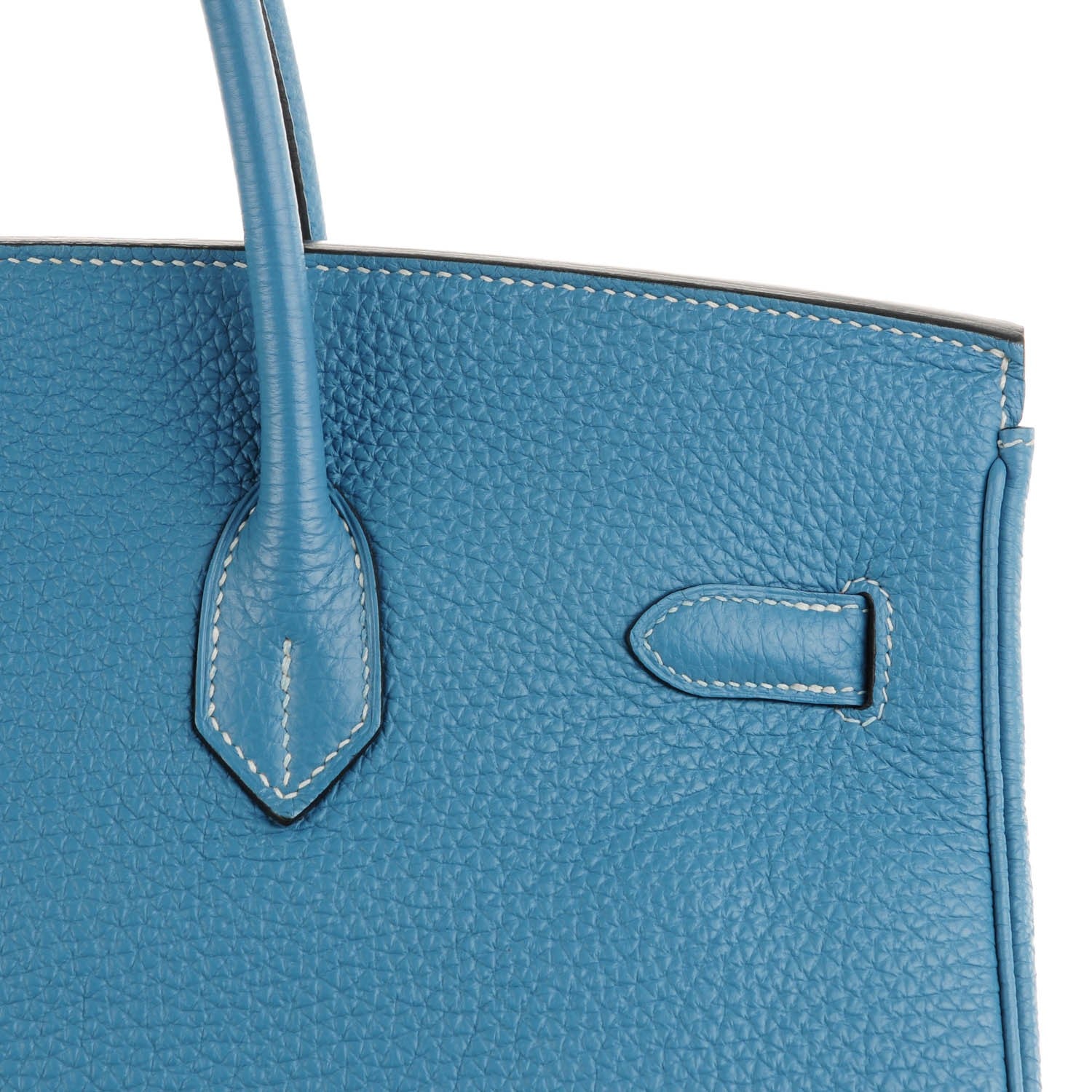 Hermes Togo Birkin 35 Blue Jean 18 of 22