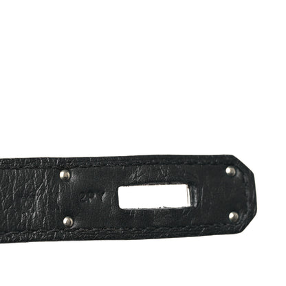 Hermes Taurillon Clemence Jypsiere 28 Black 7 of 10