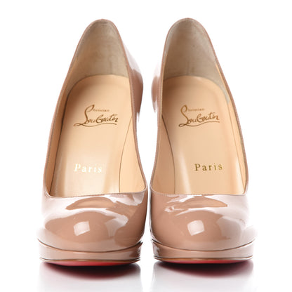 Christian Louboutin Patent New Simple 120 Pumps 36.5 Nude 3 of 8
