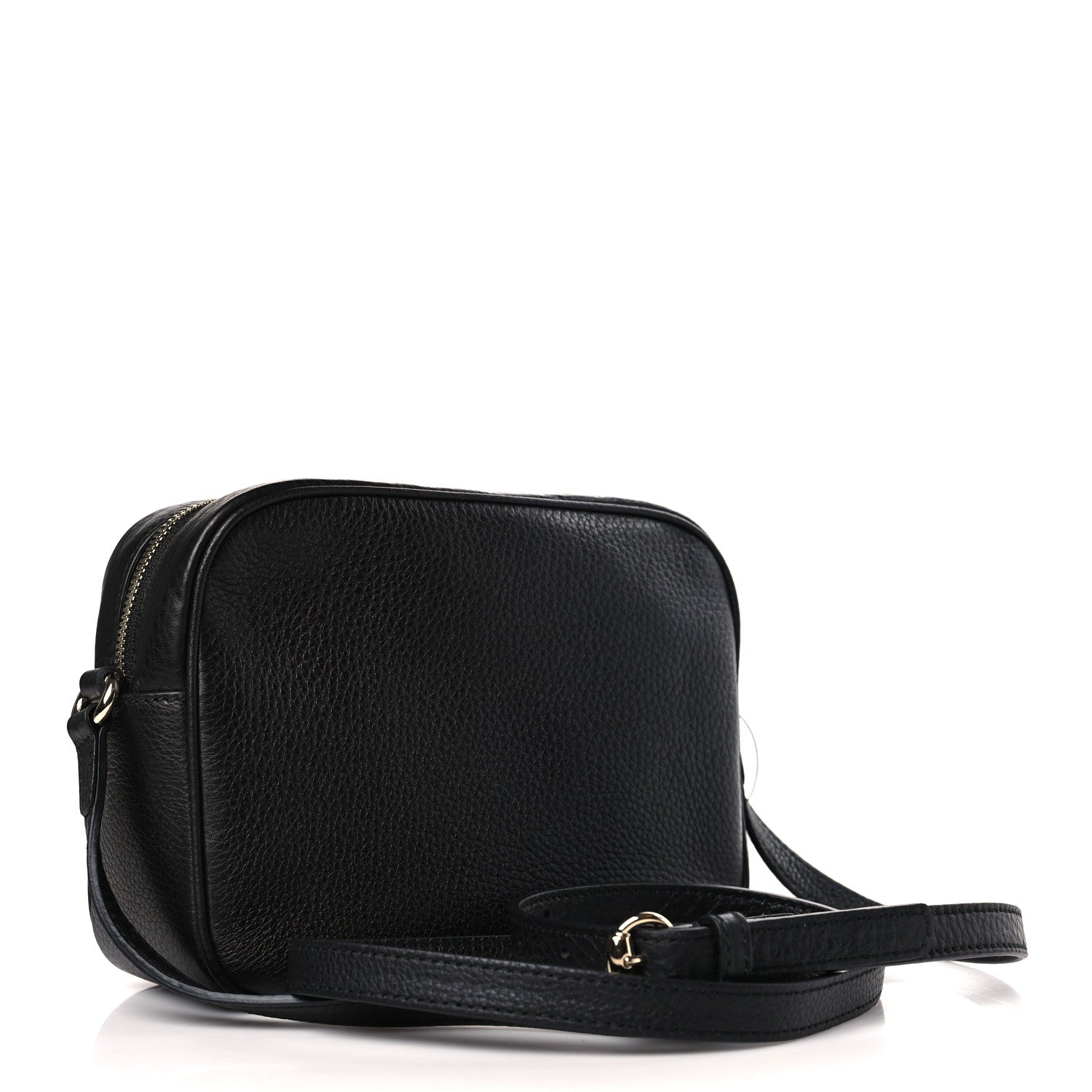 Gucci Pebbled Calfskin Small Soho Disco Bag Black 3 of 9