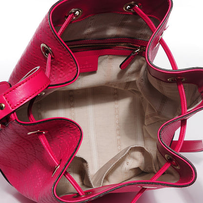 Gucci Bright Diamante Medium Bucket Bag Blossom 5 of 7